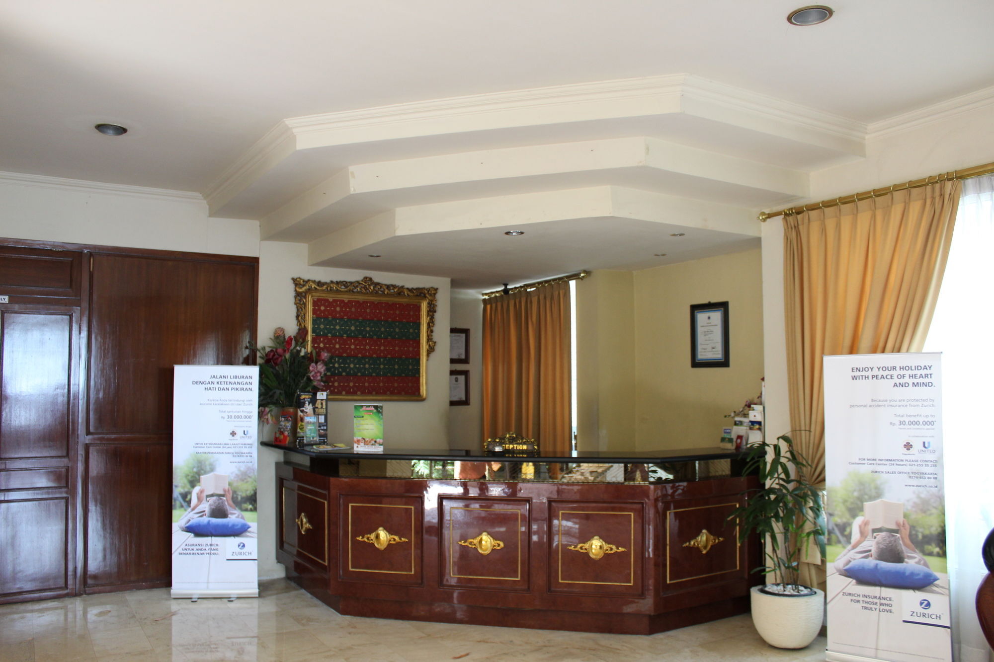 Hotel Indah Palace Yogyakarta Exterior foto